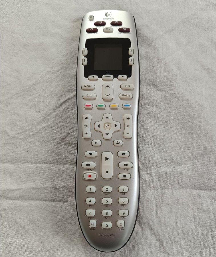 Logitech Harmony 600 - Universal remote - Multifjärr