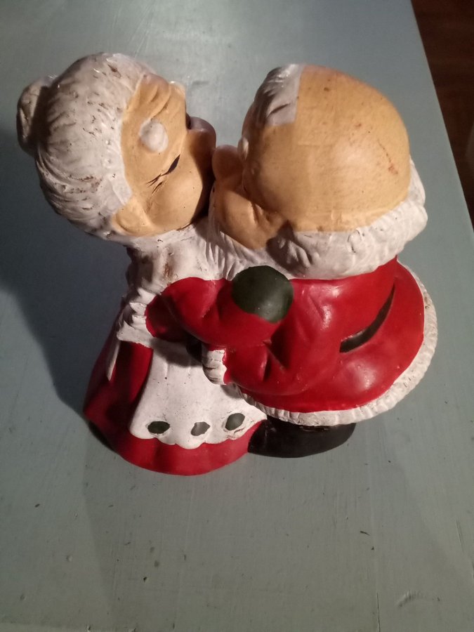 Jultomte och fru tomtefigur