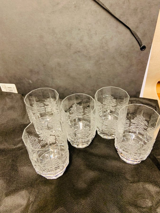 Glas Iittala kuusi drinkglas Jorma Vennola