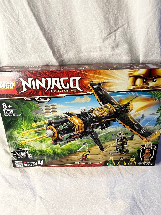 LEGO NINJAGO 71736 - BOULDER BLASTER - OÖPPNAD