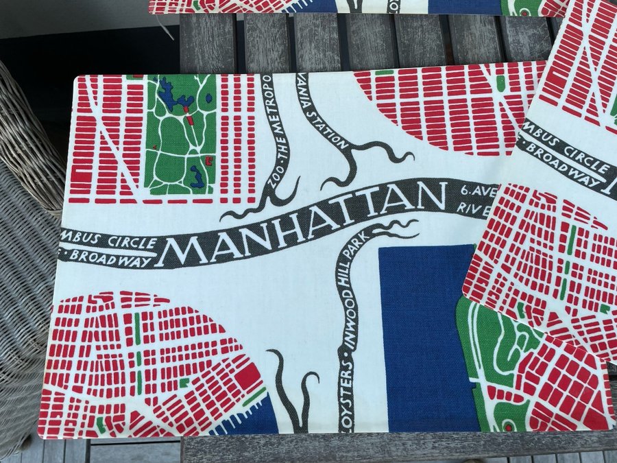 Manhattan Josef Frank 4 underlägg Svenskt Tenn