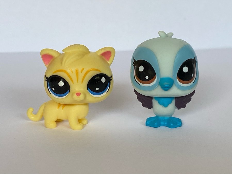 Katt Fågel - Littlest Pet Shop - Petshop Petshops Pet shops Lps