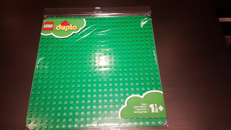 LEGO Duplo "10933 Lyftkran + 2304 LEGO® DUPLO® byggplatta" (NY  OÖPPNAD)