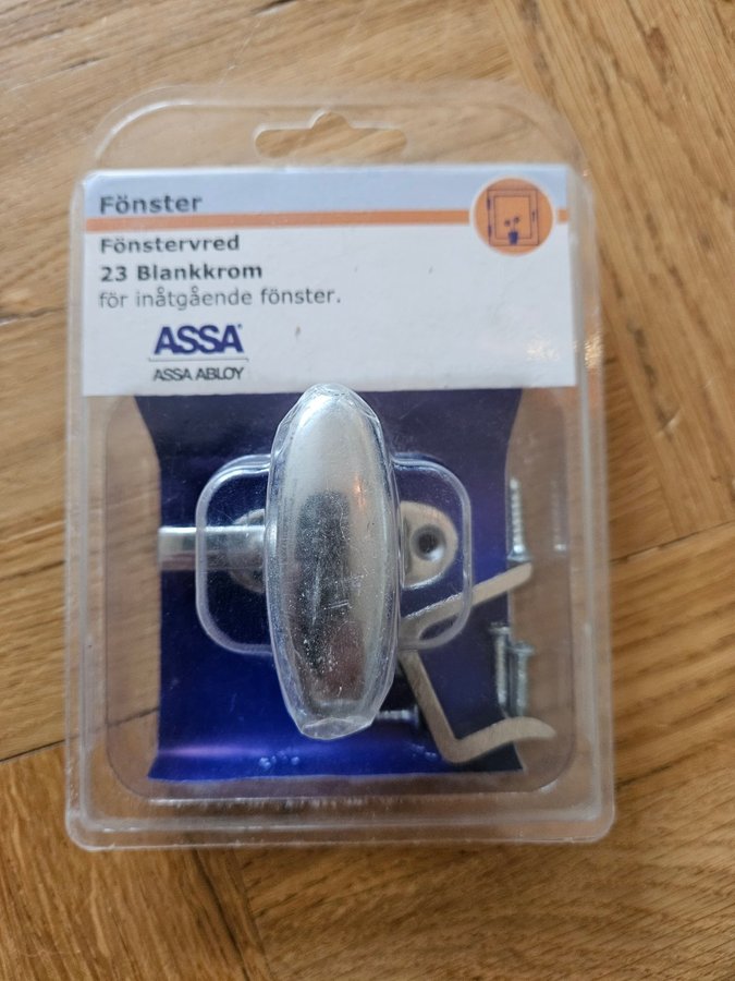 Assa Vred 23 + Hake 338D/27 blankkrom