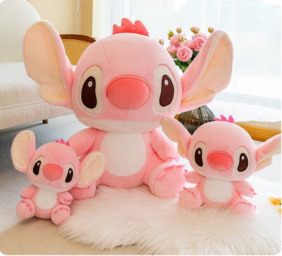 1pcs 45cm Pink Stitch Plush Toy