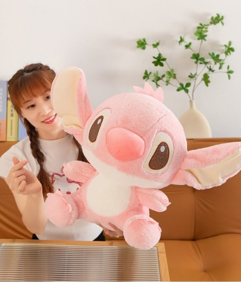 1pcs 45cm Pink Stitch Plush Toy