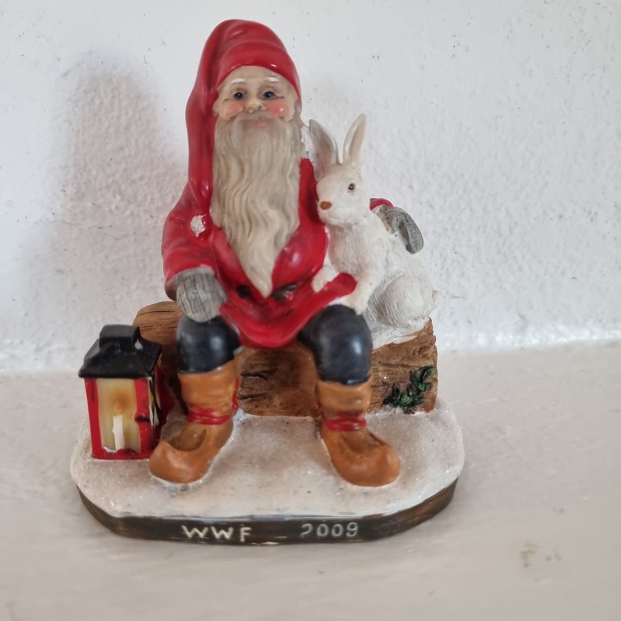 WWF samlar tomte med Kanin 2009 design Carina Ståhlberg