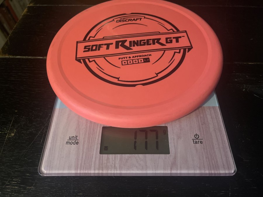 <DISCGOLF> rosa soft putter plastic ringer-gt (discraft)