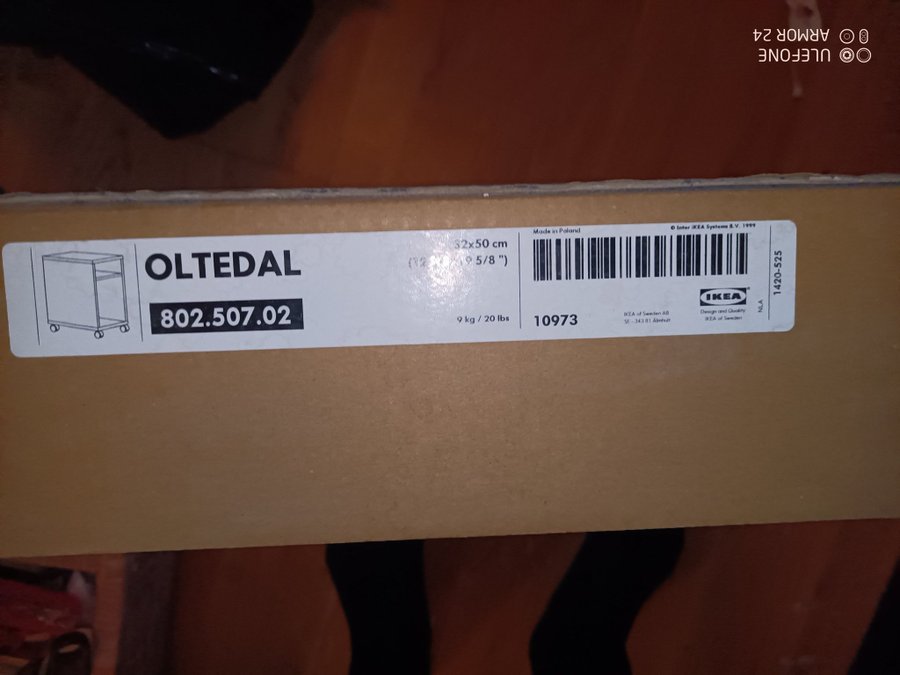 IKEA OLTEDAL Rullvagn