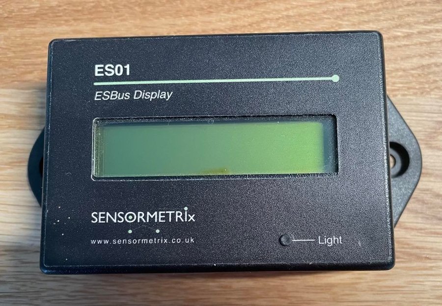 Sensormetrix ES01 ESBus display