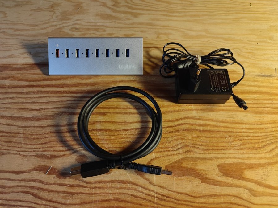 LogiLink USB 20-Hub 10 Port