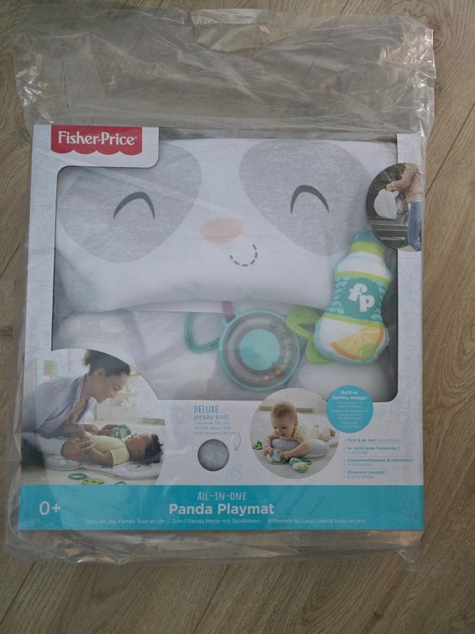 Fisher Price Panda lekmatta / bebismatta oöppnad