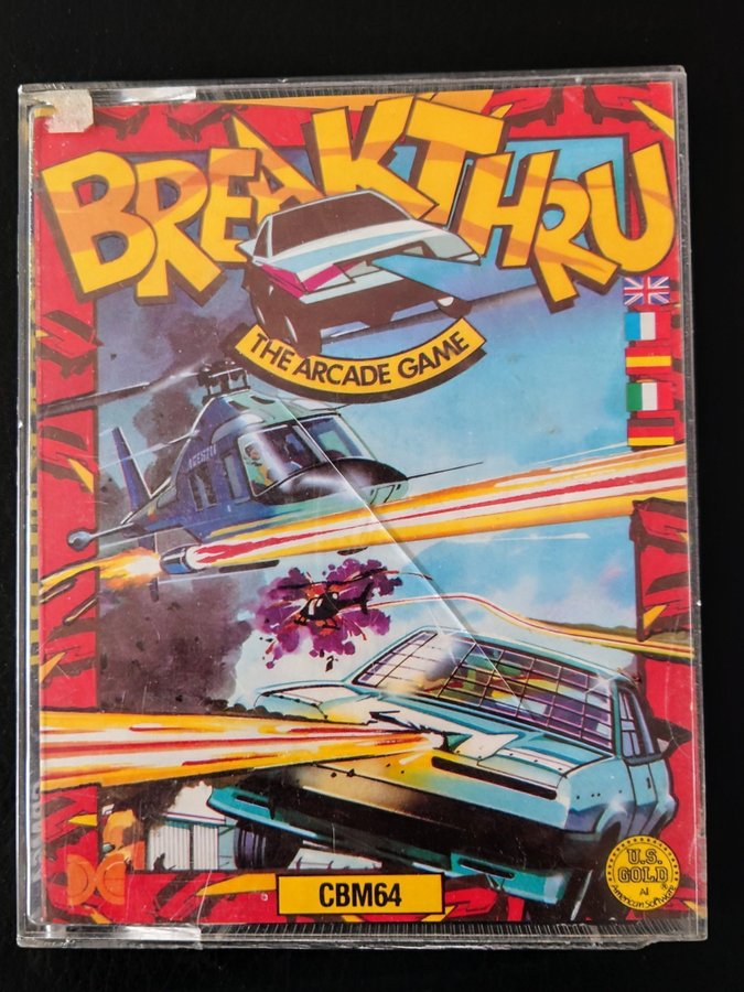 Breakthru - Commodore 64/128 spel