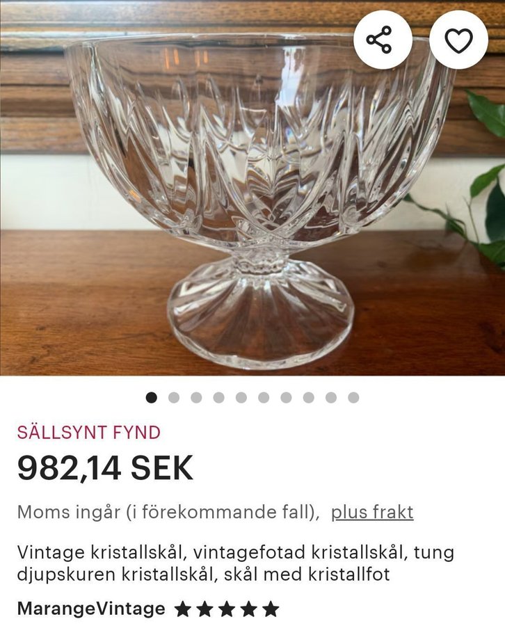 RCR Crystal Skål