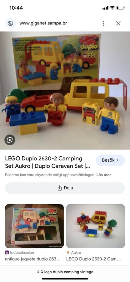 LEGO Duplo 2630-2 Camping Set