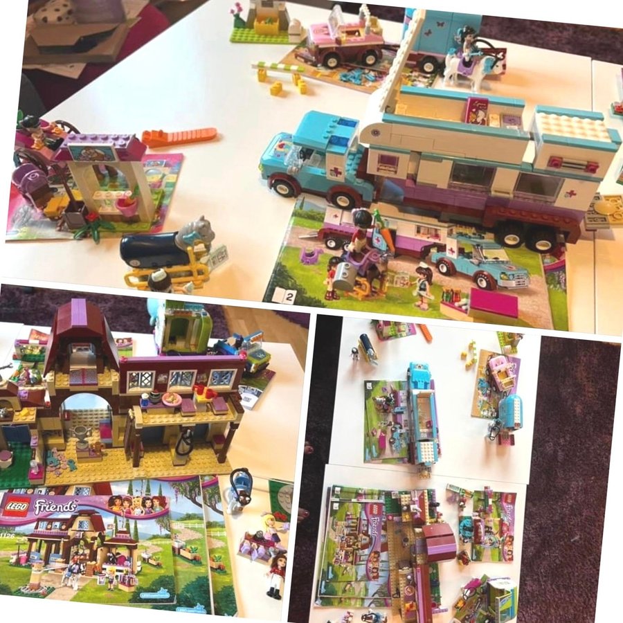 Lego Friends Hästgård  Hästtransport