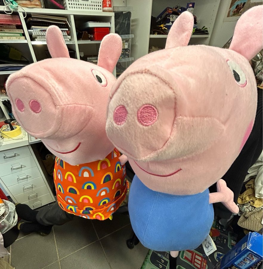 Greta Gris Peppa Pig stora Peppa Pig