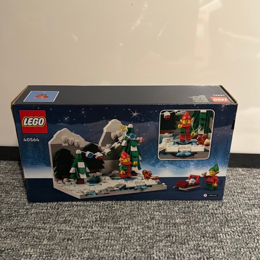 Uåbnet - LEGO 40564 Julemandens værksted