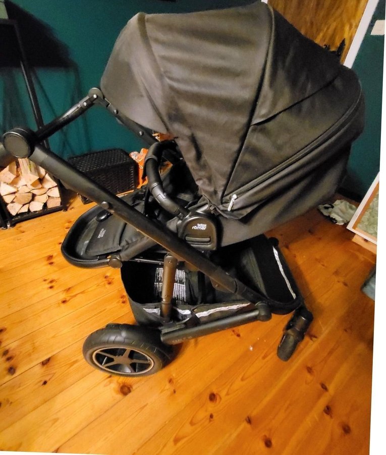 Set Duovagn Britax Römer 3 med tillbehör