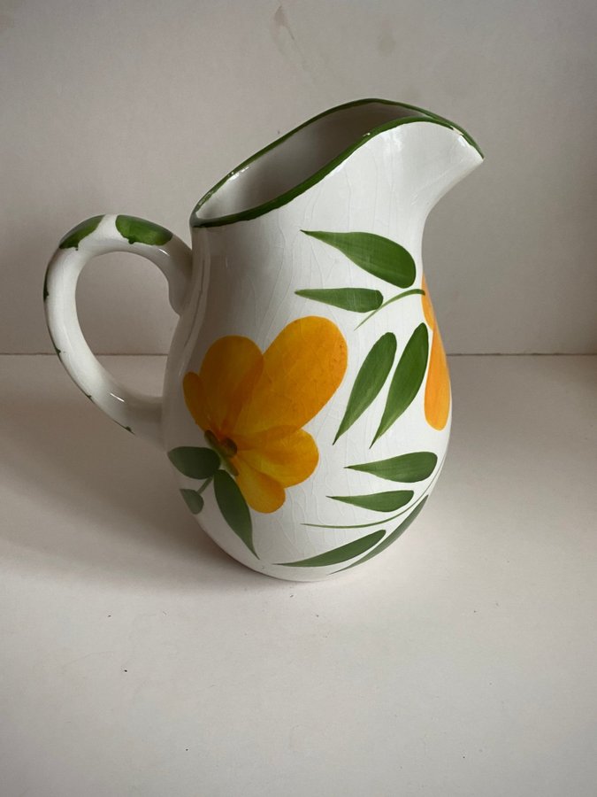 kanna vas keramik handgjord CABO vintage handmade ceramic pitcher vase pottery