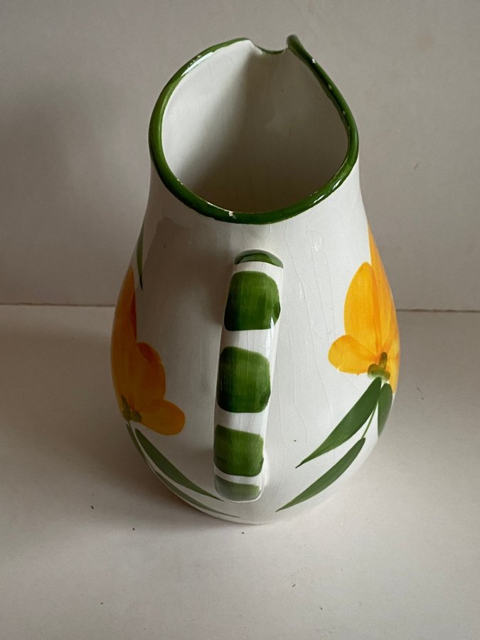 kanna vas keramik handgjord CABO vintage handmade ceramic pitcher vase pottery