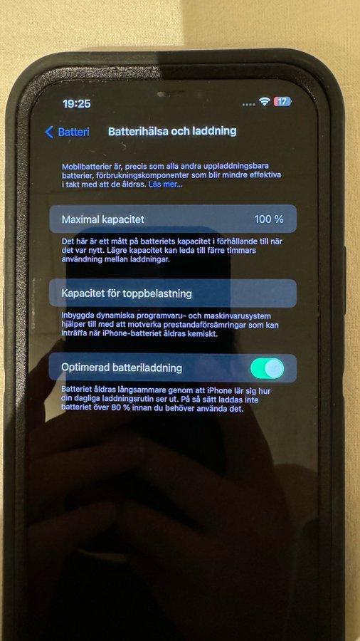 iPhone 12 pro max Gold 128gb 5G, 100% batterihälsa