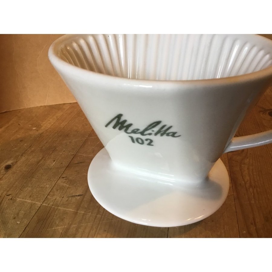 Melitta Filterhållare Porslin Retro