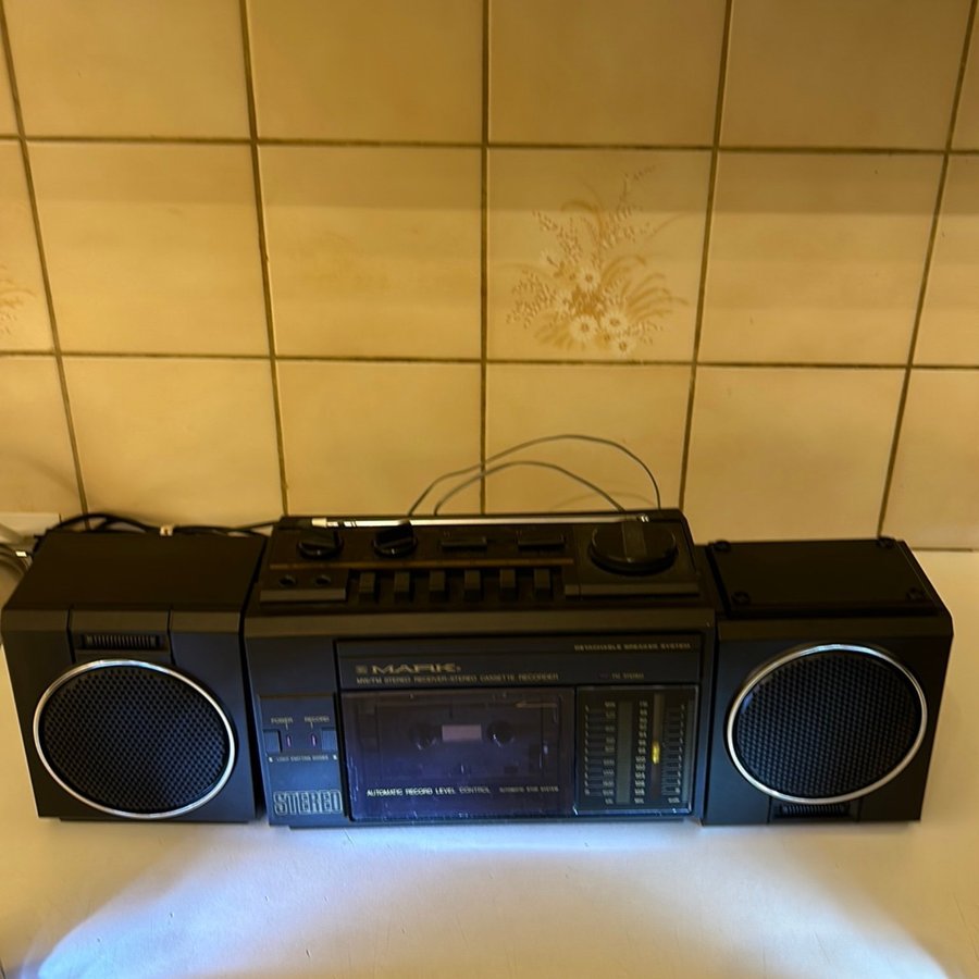 Kassett och Radio Mark