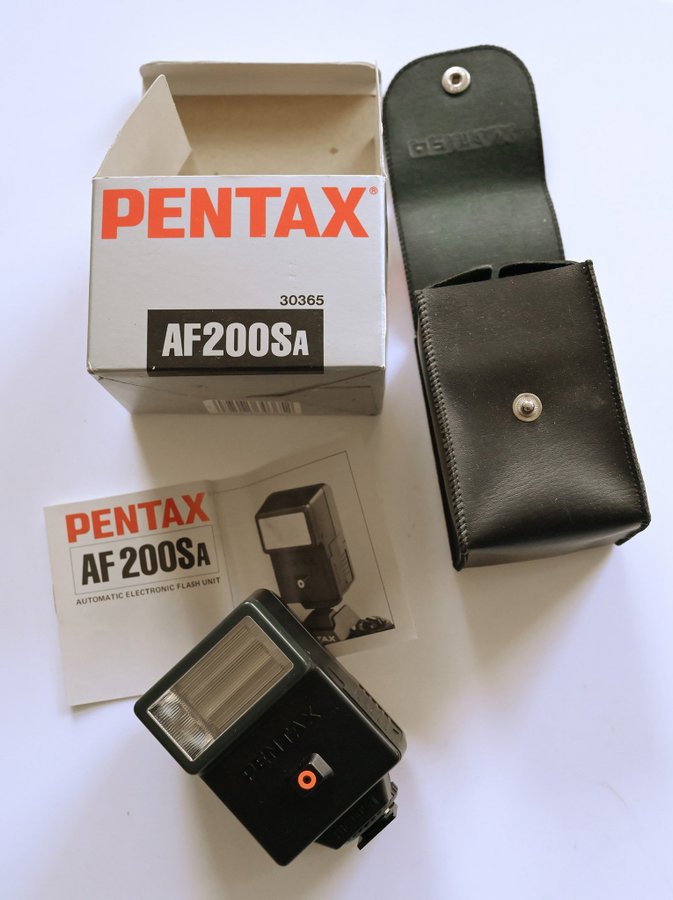 Pentax AF AF-200Sa elektronblixt