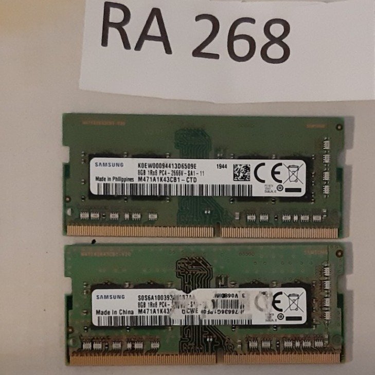 DDR4 16GB  märke : Samsung  2666MHz  för laptop