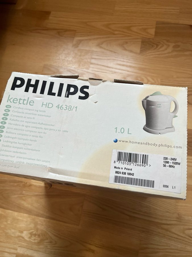 Philips Comfort vattenkokare HD 4638/1