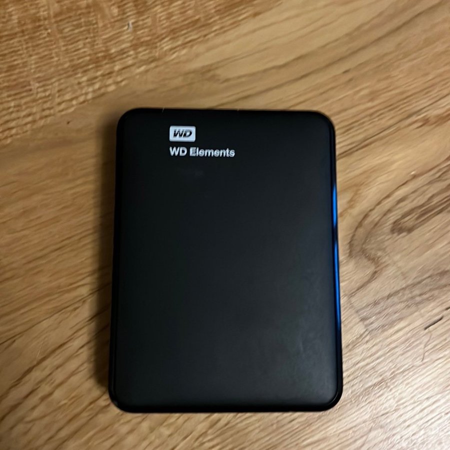 WD Elements 1 TB hårddisk