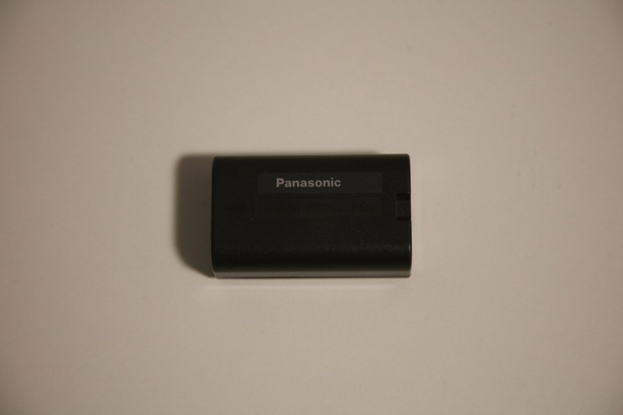 Panasonic kamerabatteri - Modell CGR-D08s - Li-Ion