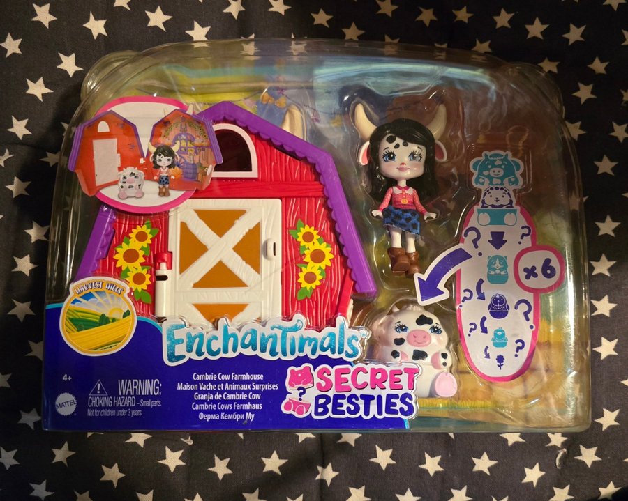 Enchantimals Secret Besties - Cow Barn Playset