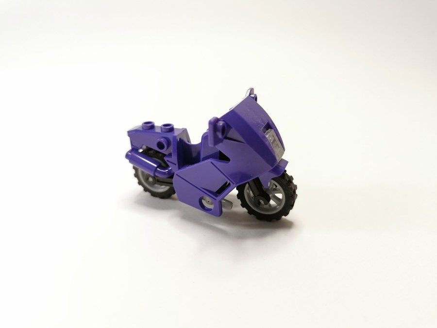 Lego - fordon - motorcykel - lila