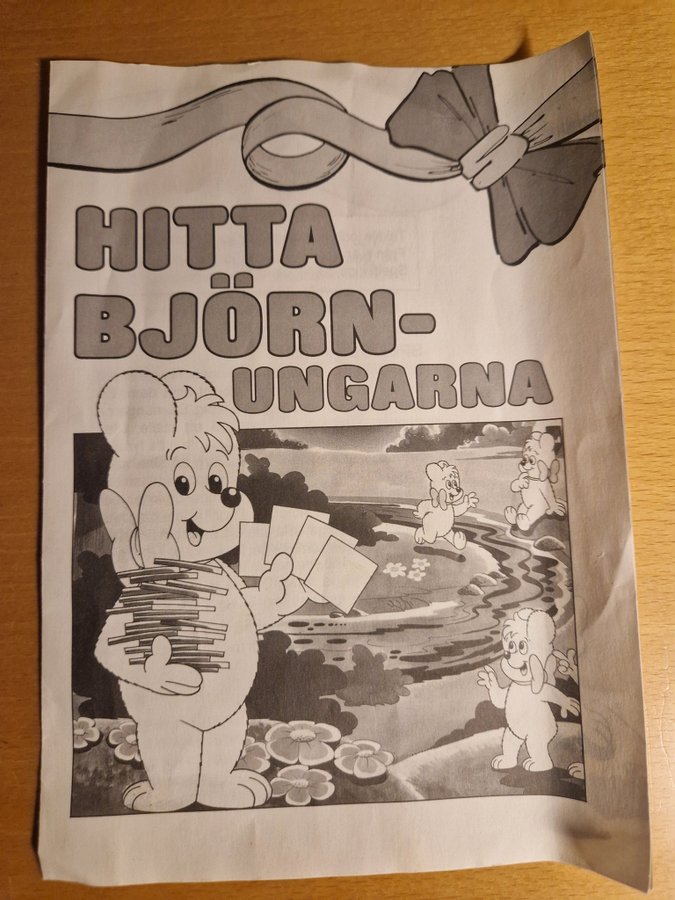 Hitta Björnungarna - Brädspel Komplett