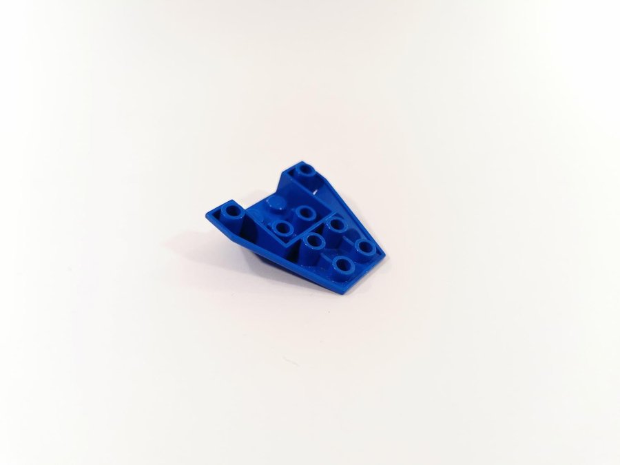 Lego - wedge - underdel - front - 4x4 - part 4855 - blå