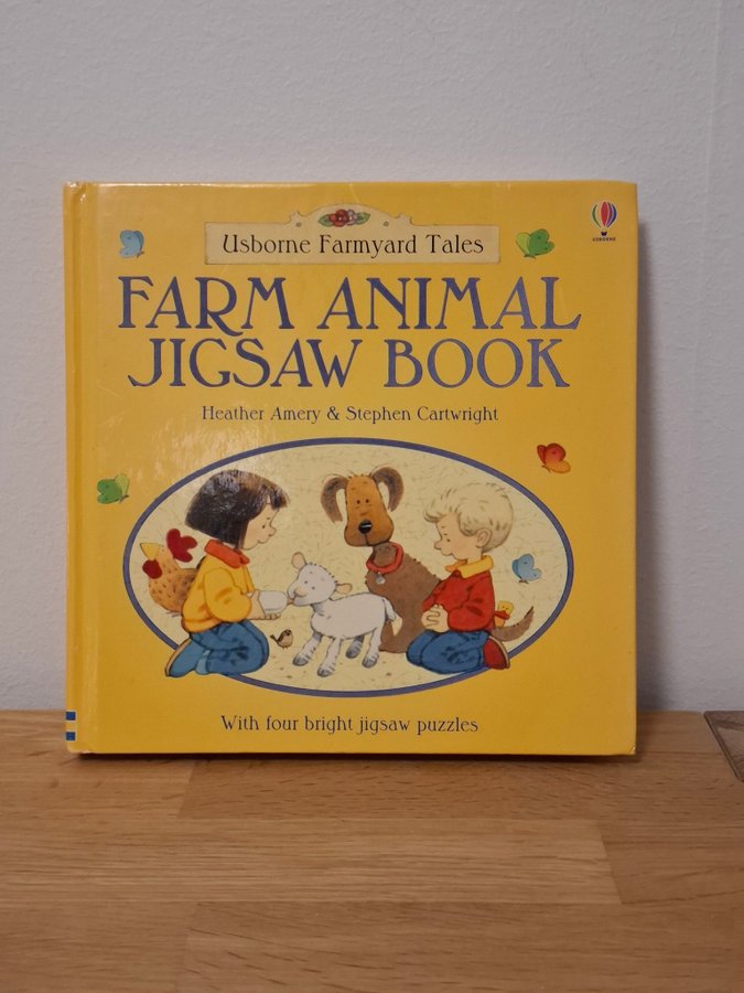 Usborne Farmyard Tales: Farm Animal Jigsaw Book - Pusselbok