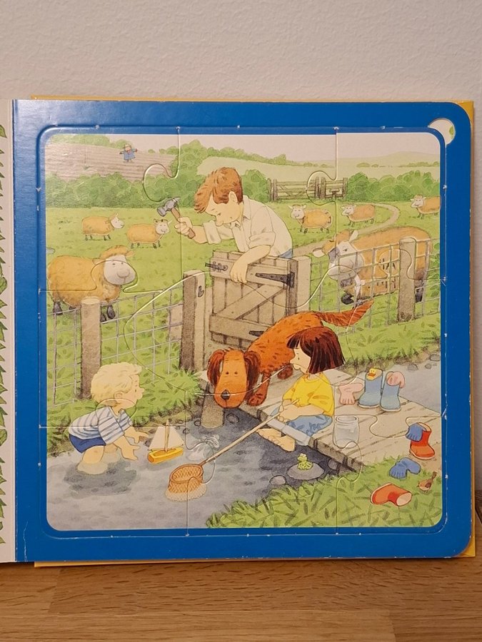 Usborne Farmyard Tales: Farm Animal Jigsaw Book - Pusselbok