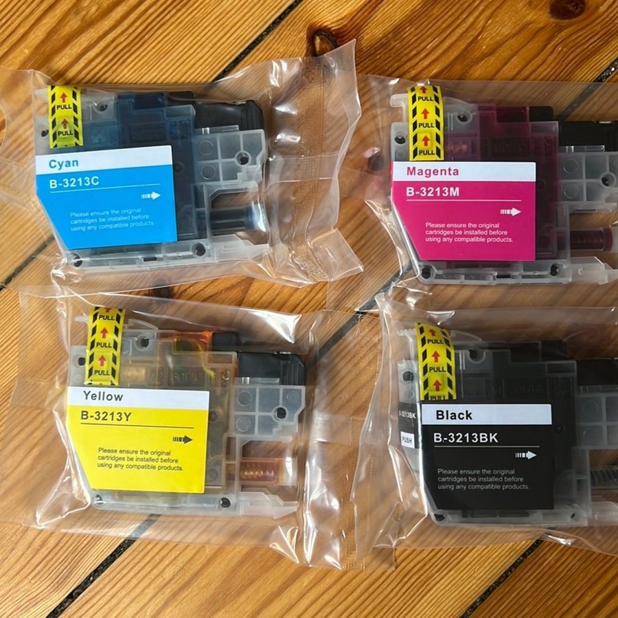 SupplyGuy 4 XL Ink Cartridges compatible with Brother printers