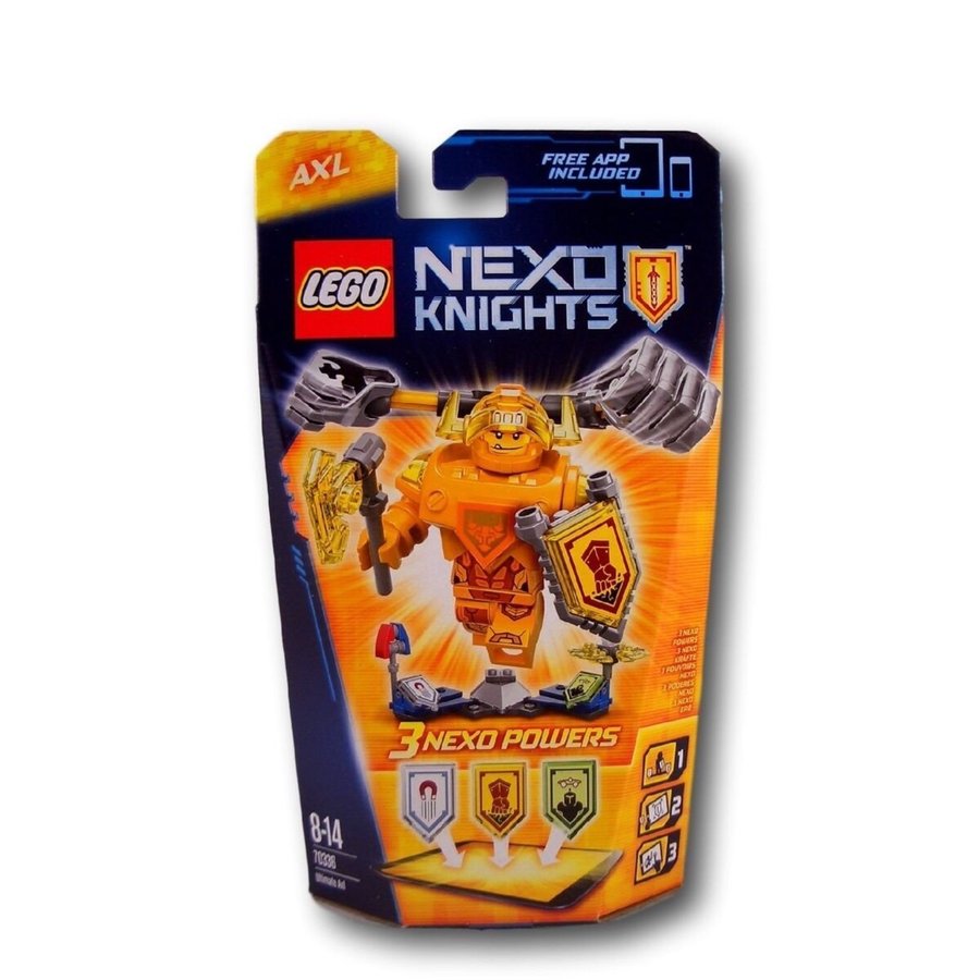 Lego Nexo Knights 70336 Ultimate Axl