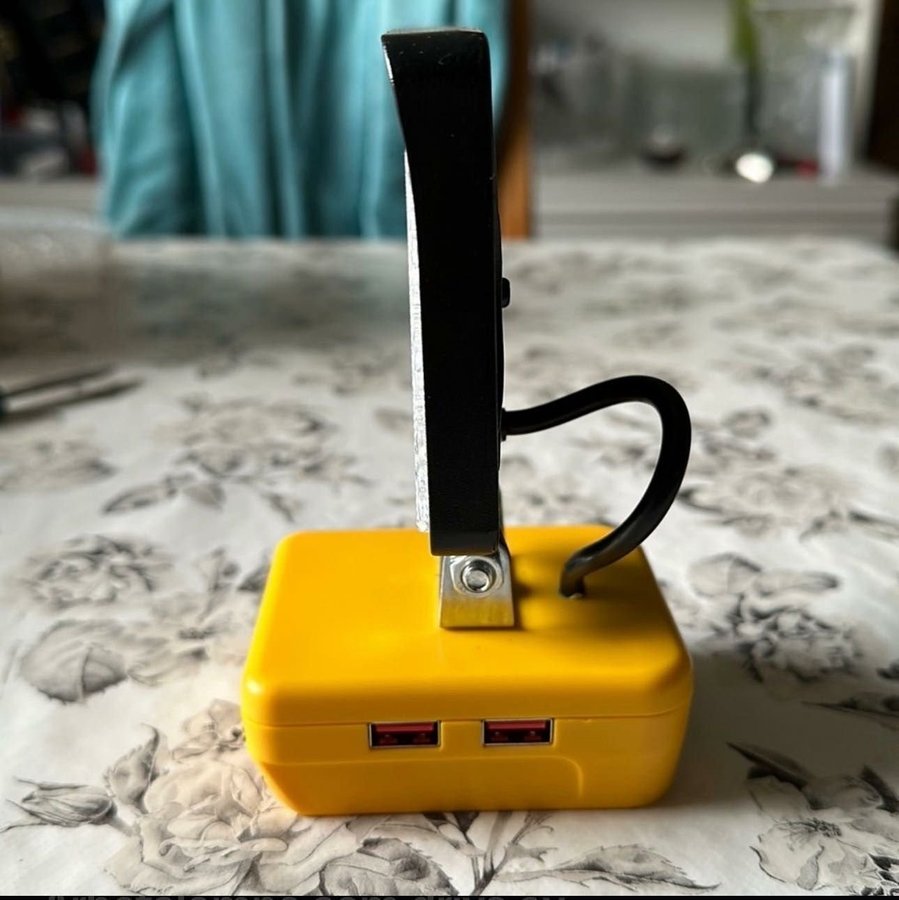 Arbetslampa för dewalt batteri