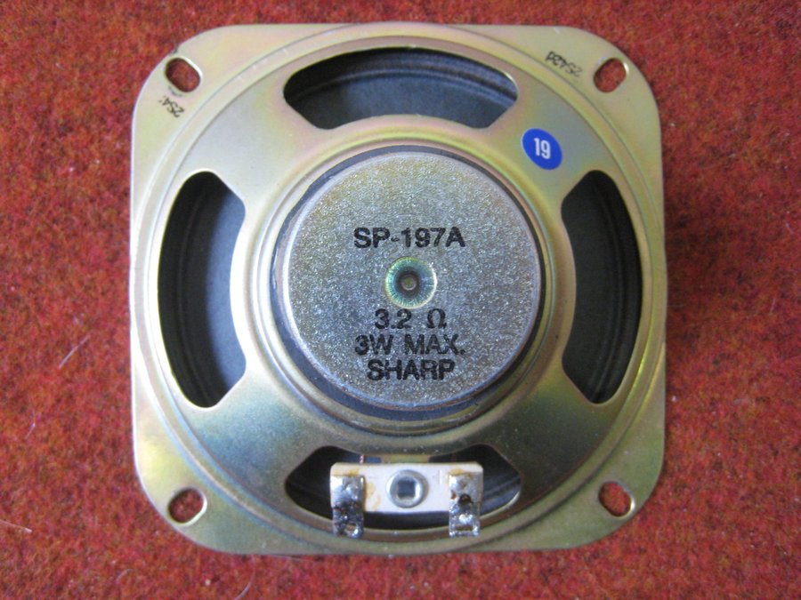 HÖGTALARELEMENT - SHARP - SP-197A - 3 Watt / 32 ohm