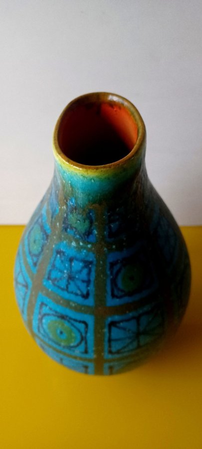 Sjælden Alvino Bagni Bitossi Vase FREE SHIPPING SWEDEN AND DENMARK