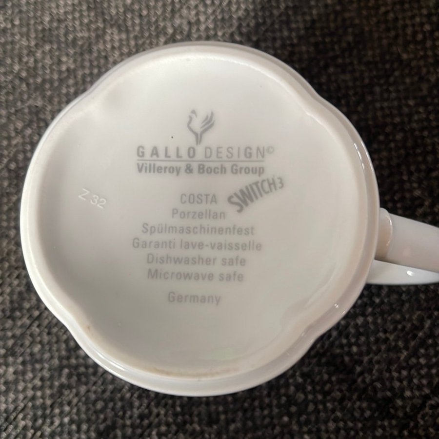 4 st Villeroy  Boch Gallo Design Koppar