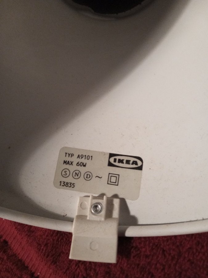 ..Vintage *IKEA/A9101*-*LAMPA-ARKITEKT-ARKITEKTLAMPA-SKRIVBORDLAMPA*