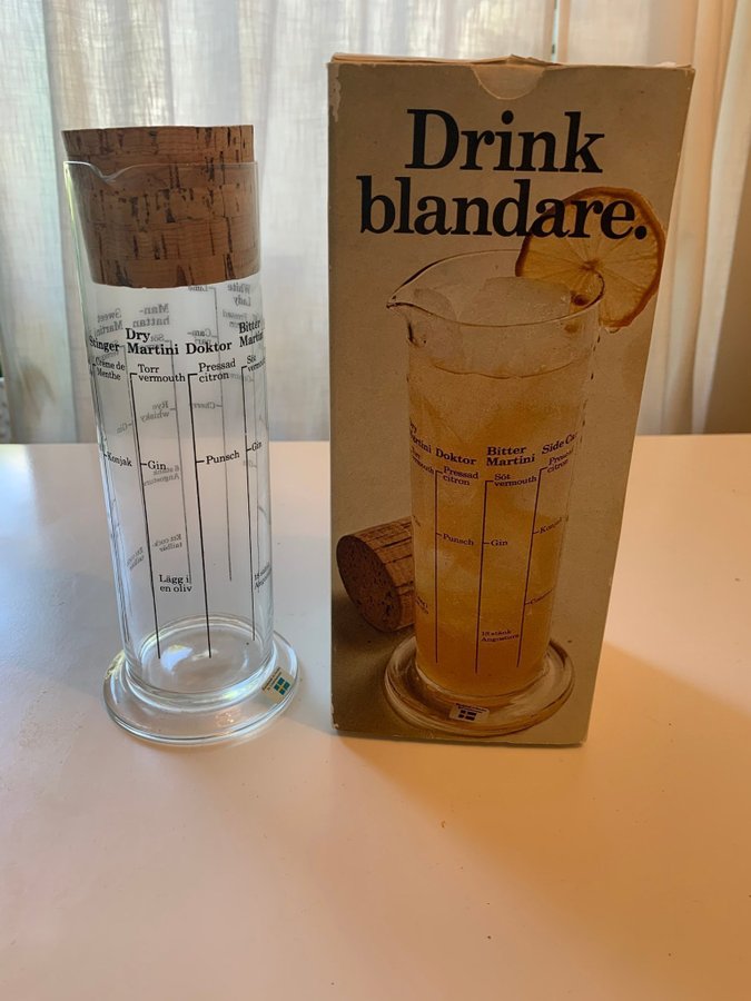 Vintage Drinkblandare från Lindshammars