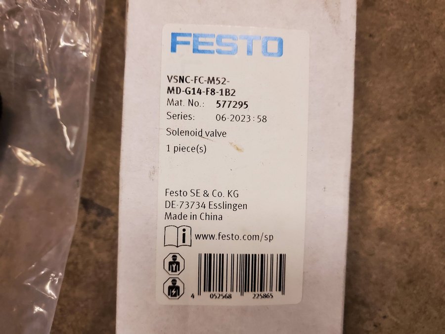 Festo magnetventil pneumatik