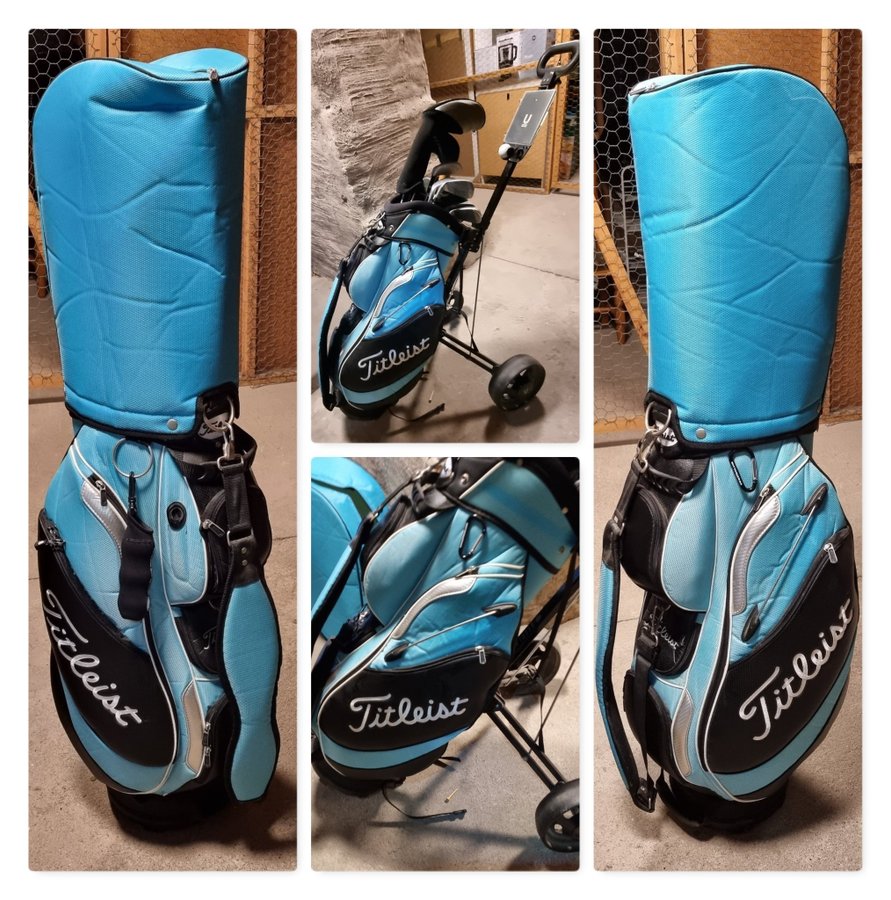 Komplett Golfset Dam - Blå/Svart Bag - Callaway Driver