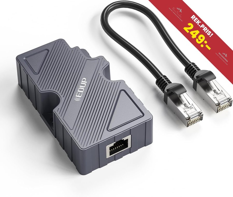 NY Starlink Dishy till RJ45-kabeladapter | Starlink V2 till PoE-injektor